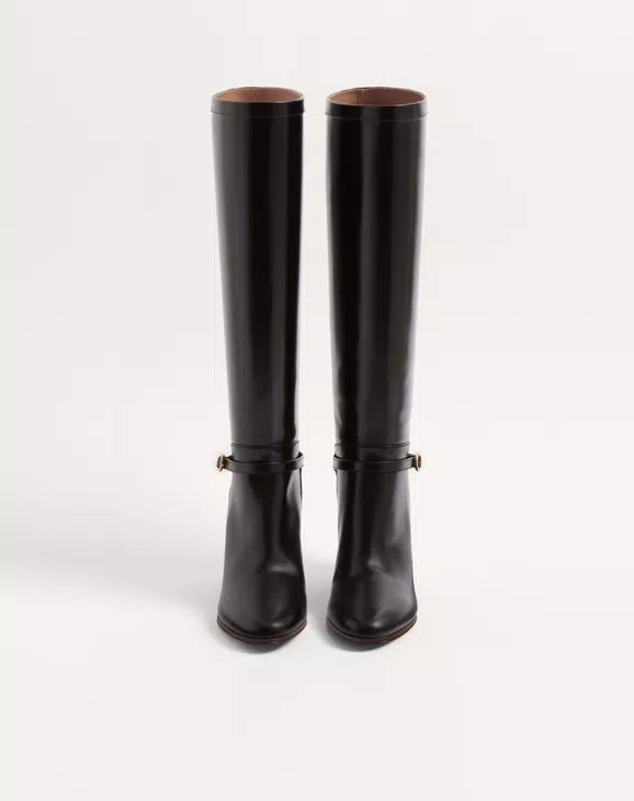 Valentino Pattie Calfskin Boot 75Mm - Image 5